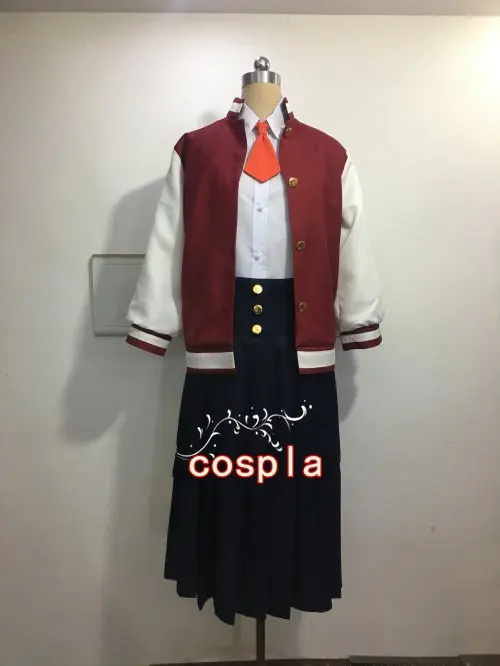 Zombieland Saga Nikaidou Saki костюм для косплея школьная форма женское платье Костюм Аниме