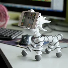 GOESTIME Cartoon Lovely Horse Mobile Phone Holder for iPhone 6 6s Adjustable Lounger Phone Stand for LG G4 Samsung S5 S6 S6Edge