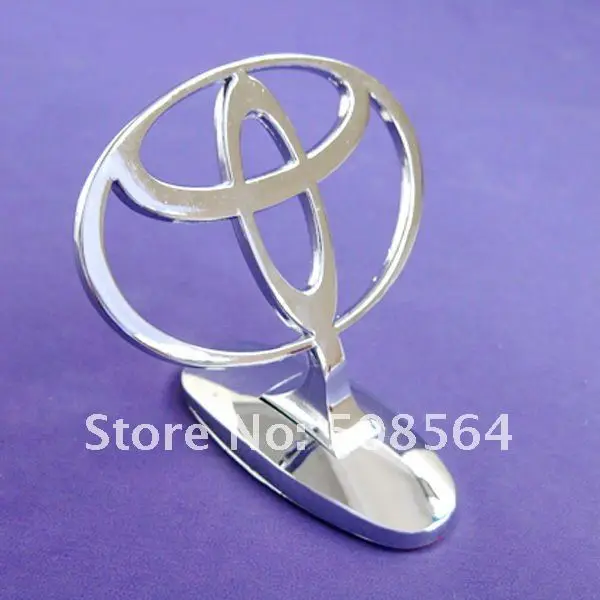 free shipping Car Emblem Badges for Toyota Front Hood Metal Logo