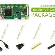 Raspberry Pi Zero W пакет A, базовый комплект разработки Mini HDMI к HDMI адаптер, кабель Micro USB OTG