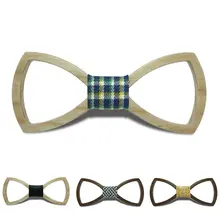 Классическая Мужская Свадебная рубашка с воротником, вырезанная из полой древесины, галстук-бабочка, деревянная женская рубашка, костюм, подарок, галстук-бабочка, галстук-бабочка