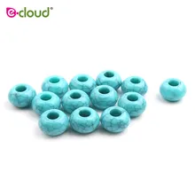 500-1000 шт/партия дреды волосы на кольцевом креплении Бисер для плетения синие цветные волосы коса dread дредлок бусины манжеты зажимы около 6 мм отверстие