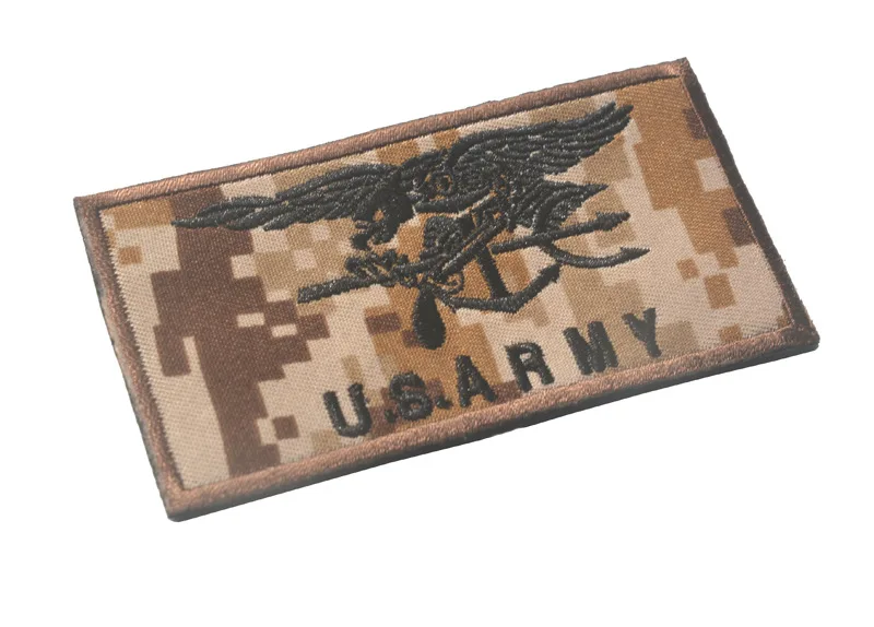 Embroidered Navy Seals U.S army patchs desert U.s NAVY militare patches hook &amploop tactical for cloth | Дом и сад