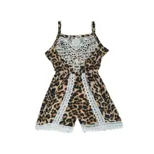 Г., лидер продаж, модная детская одежда детские брюки леопардовые высококачественные детские брюки с воротником на бретельках