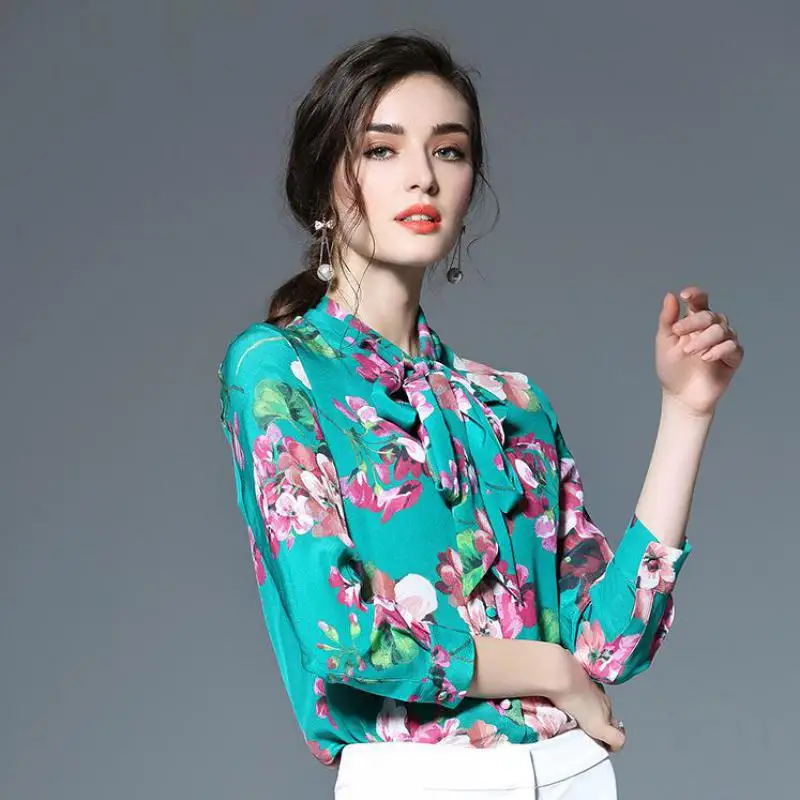 Brand High Quality Vintage Famous Floral Peach Blossom