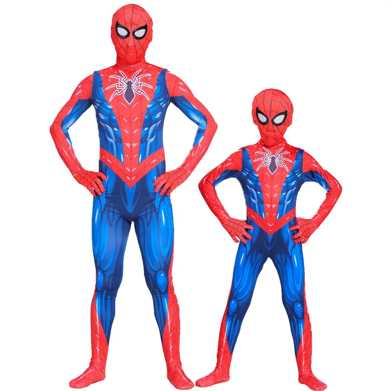 high quality spiderman costume Muscle spider man spiderman cosplay suit halloween