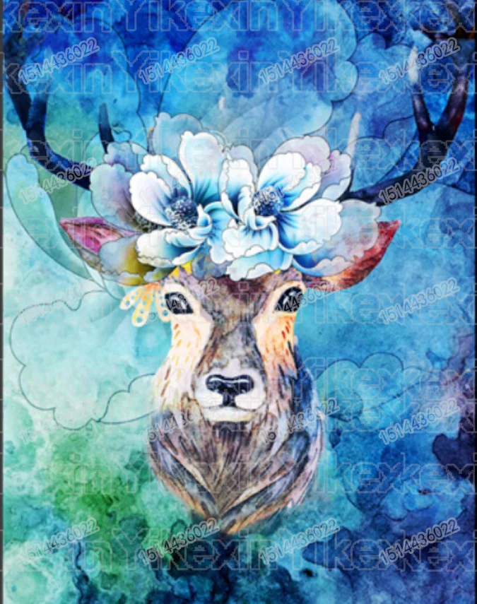 

5D DIY Diamond Painting Deer diamond embroidery flowers embroidered Cross Stitch Home decoration rhinestones Gift