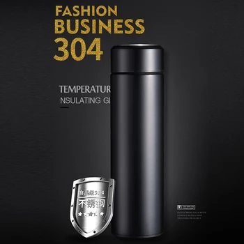 

450ml Thermos Cup 304 Stainless Steel Car Business Insulated Water Bottle Portable Vacuum Flask Gifts for Coffee Mug Travel Cup