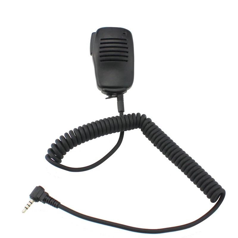 Mini Speaker Mic SM-25 Microphone PTT 1pin For Walkie Talkie Yaesu Vertex VX-1R 2R 3R 5R 150 160 180 210/A Two Way Radio 3.5mm 4