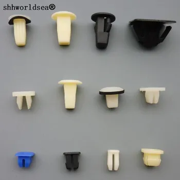

Shhworldsea 100pcs Car Screw Grommet For Toyota Auto Plastic Fastener Automotive Rivet For Honda For Toyota For Nissan