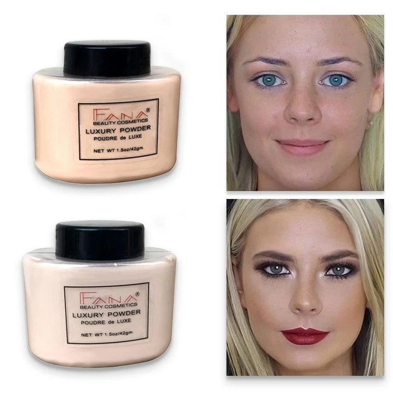 

Face Foundation Powder Oil Control Contour Full CoverBanana Powder Translucent Mineral Makeup Base Matte Foundation Make Up