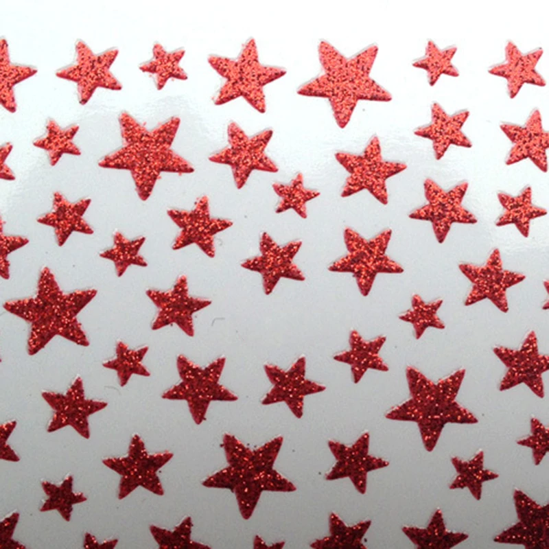 

3D DIY Nail Art Decoration Star Glitter Metal Manicure Jewelry Decal Tips Sticke