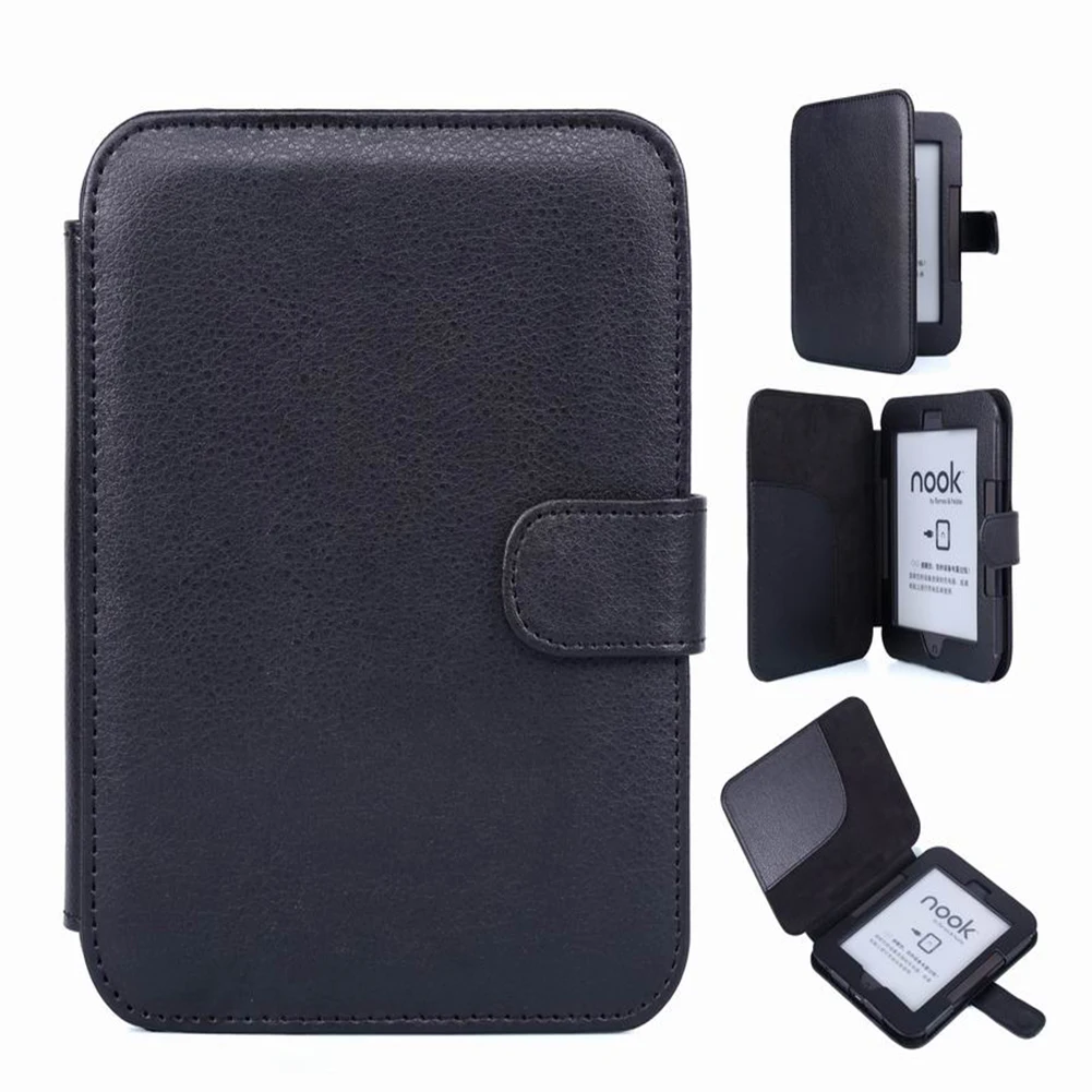 

Leather Pouch Case Cover For Barnes Noble B&N Nook 2 2nd Simple Touch Reader