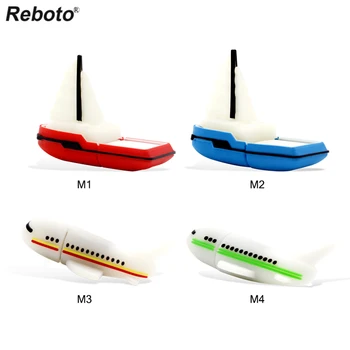 

Reboto 100% Real Capacity Plane Pen Drive Aircraft Airplane 4GB 8GB 16GB 32GB 64GB USB Flash Drive Pendrive Free Shipping