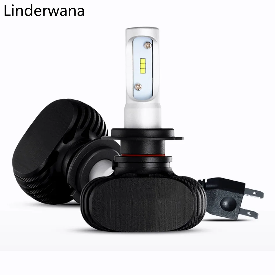 Kopen H4 H7 LED H1 H3 H11 H8 H9 H27 9005 HB3 9006 HB4 Auto Koplampen 50 w 8000LM 6000 k Auto Koplamp Led Lamp