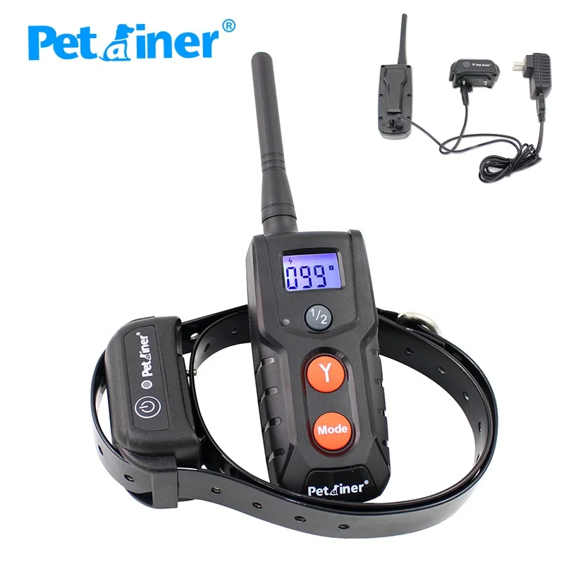 0 : Buy Petrainer 100% Waterproof Dog Shock Collar 330 Yards Remote Dog Training ...