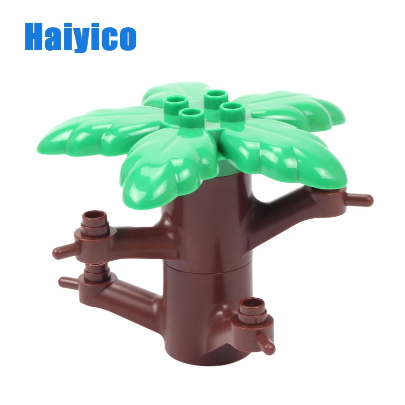 

Tree DIY Building Blocks Toys Compatible With Duploe Tree Pole Bricks set Figure Education Assemble Toys For Kids Children Gifts