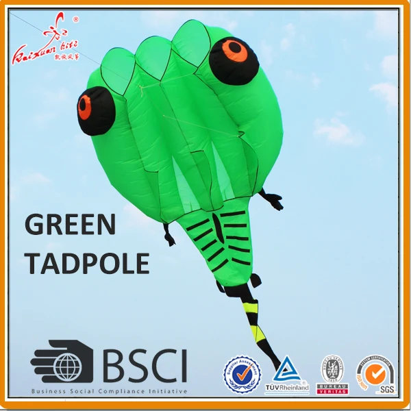30 кв. м. головастический воздушный змей мягкий фотовспышка|tadpole kite|soft kiteshow kite |