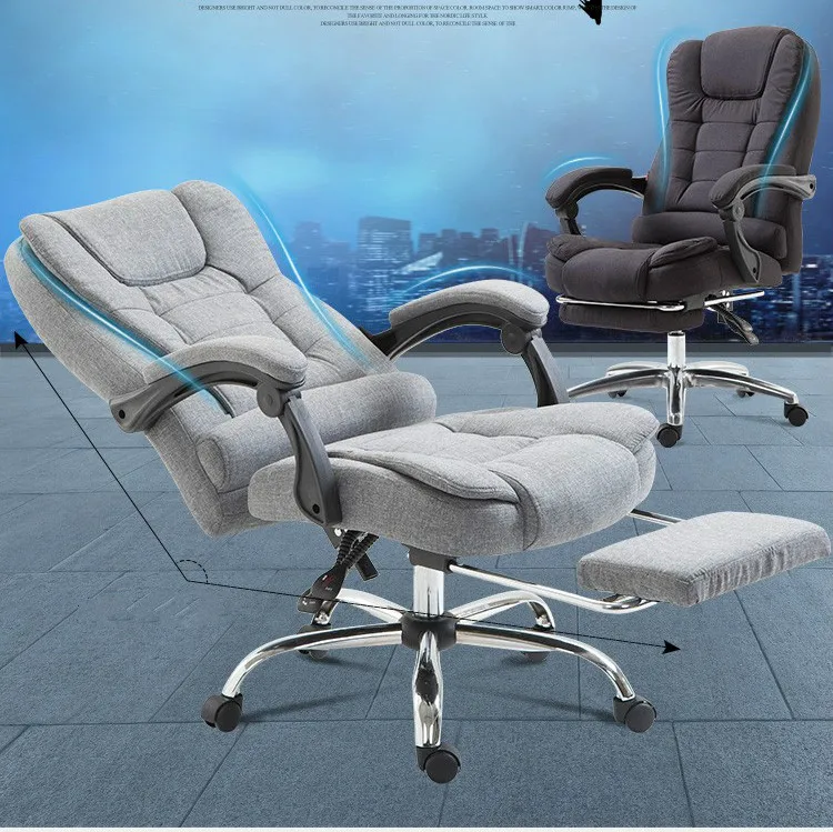 Home Office Chair Fabric Computer Gaming Chair Boss Seat Cadeira Massage Silla Oficina Cadeira Gamer Boss Chaise Silla Gamer