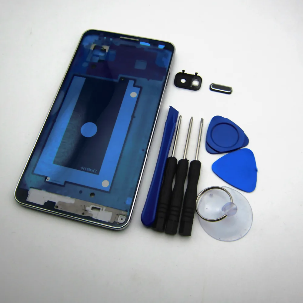 

Genuine Middle frame for Samsung Galaxy Note 3 III N9005 N900 Back Plate Bezel Housing Case + button + Tools Replacement Parts