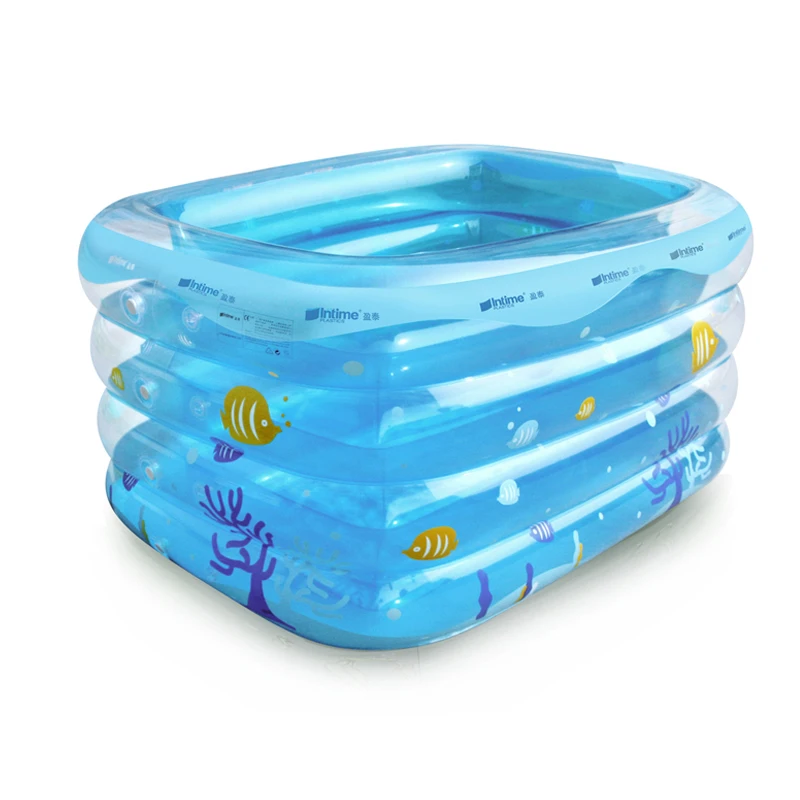 

High quality Children's Inflatable Swimming Pool PVC Rectangular Piscina Babys Piscine Bathtub Paddling Pool Havuz 120*105*75cm