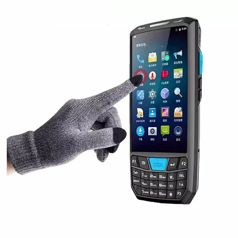 CARIBE جديد PDA وعرة يده محطة البيانات جامع 1D 2D QR الليزر الباركود ماسحة قارئ الروبوت 7 4G