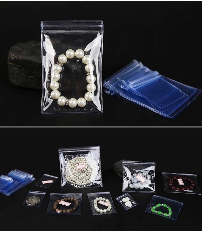 1 Jewelry,agate,package,storage,Pvc,Transparent,zipper,Self-styled,seal,ziplock,Ring,pearl,bracelet,necklace,bead,Anklet,earring,earring,Beads,,Coin gold coin (5)