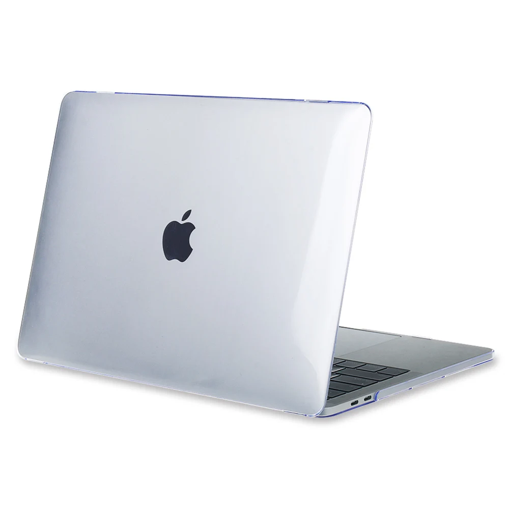 Матовый чехол для ноутбука Redlai для MacBook Air Pro retina 11 12 13 15 New Pro 13 15 16 A2141 Сенсорная панель+ крышка клавиатуры+ защита экрана - Цвет: Crystal Clear