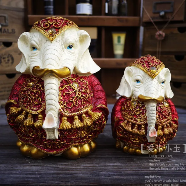 Indian Resin Handicrafts Modern Home Furnishing Animal Ornaments Indian Resin Handicrafts Modern Home Furnishing Animal Ornaments White Elephant Crafts