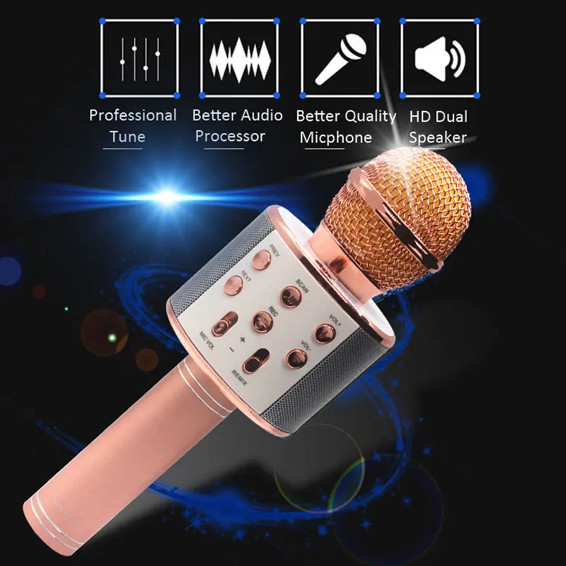 Bluetooth Wireless Microphone Magic Mini Home Ktv Karaoke Mobile Phone