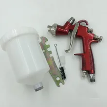SAT0090 HVLP Аэрограф пневматический пистолет-распылитель гравитационный корм HVLP Аэрограф для краски автомобиля