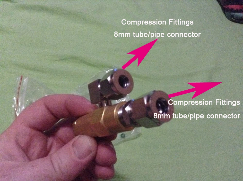 

0.5MM 1MM 1.5 MM Two-fluid fuel nozzle, Diesel heavy Oil Nozzle, burner accessories Nozzle, heavy duty oil gun burner nozzle,