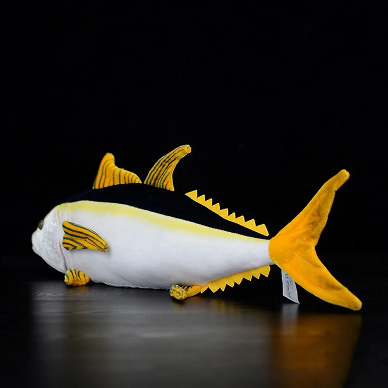 40 см настоящая жизнь тунец мягкие игрушки Реалистичные морские животные Плюшевая Игрушка Рыба мягкие игрушки для детей девочки мальчики игрушки и хобби