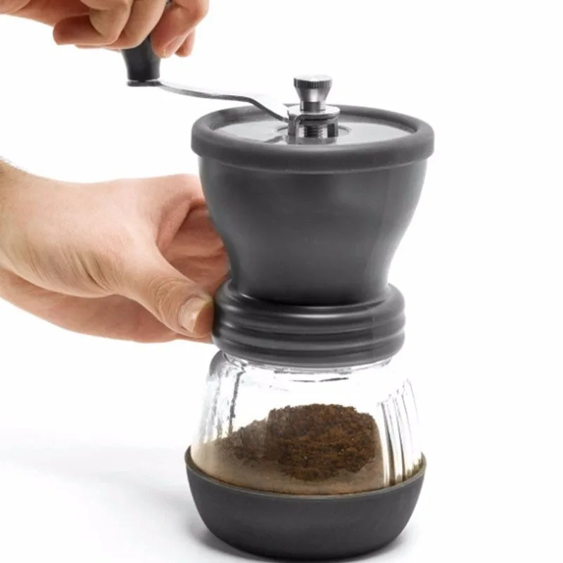 

manual coffee grinder Portable hand coffee maker Washable Manual burr coffee bean grinder machine Ceramic Core Home&Kitchen