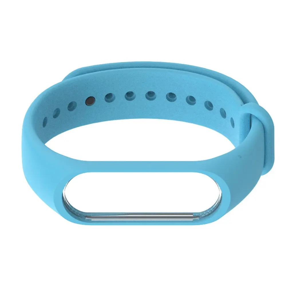 Браслет для Xiaomi Mi группа 3 замена интимные аксессуары мягкий силиконовый браслет Smart Band модные часы ремешок