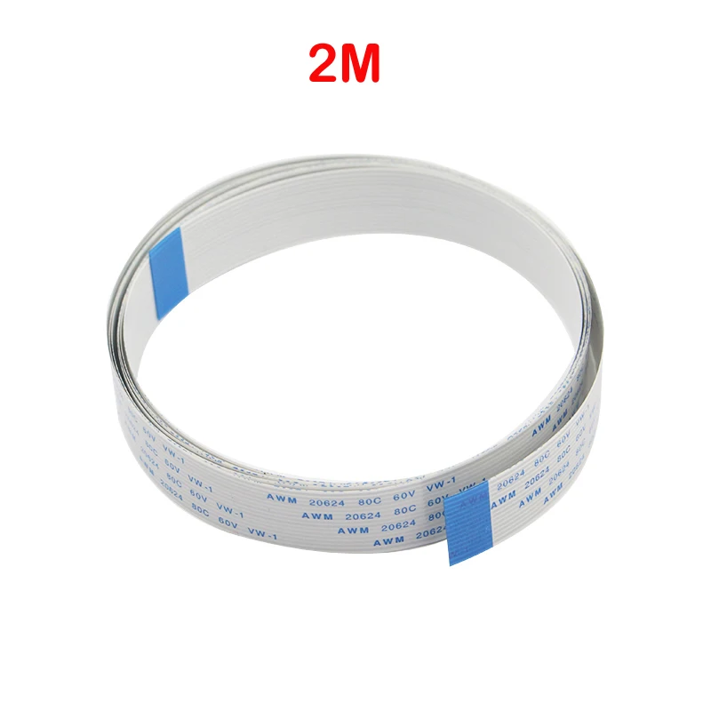 

2M Raspberry Pi Camera Ribbon Cable FFC 15pin 0.5mm Pitch Flat Wire Cable for Raspberry Pi 3 Model B+ Camera Module