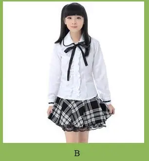 Стиль японская школьная форма аниме Jigoku Shojo костюм в стиле Косплей костюмы JK Студенческая школьная форма, костюм моряка костюм D-0306 - Цвет: StyleB