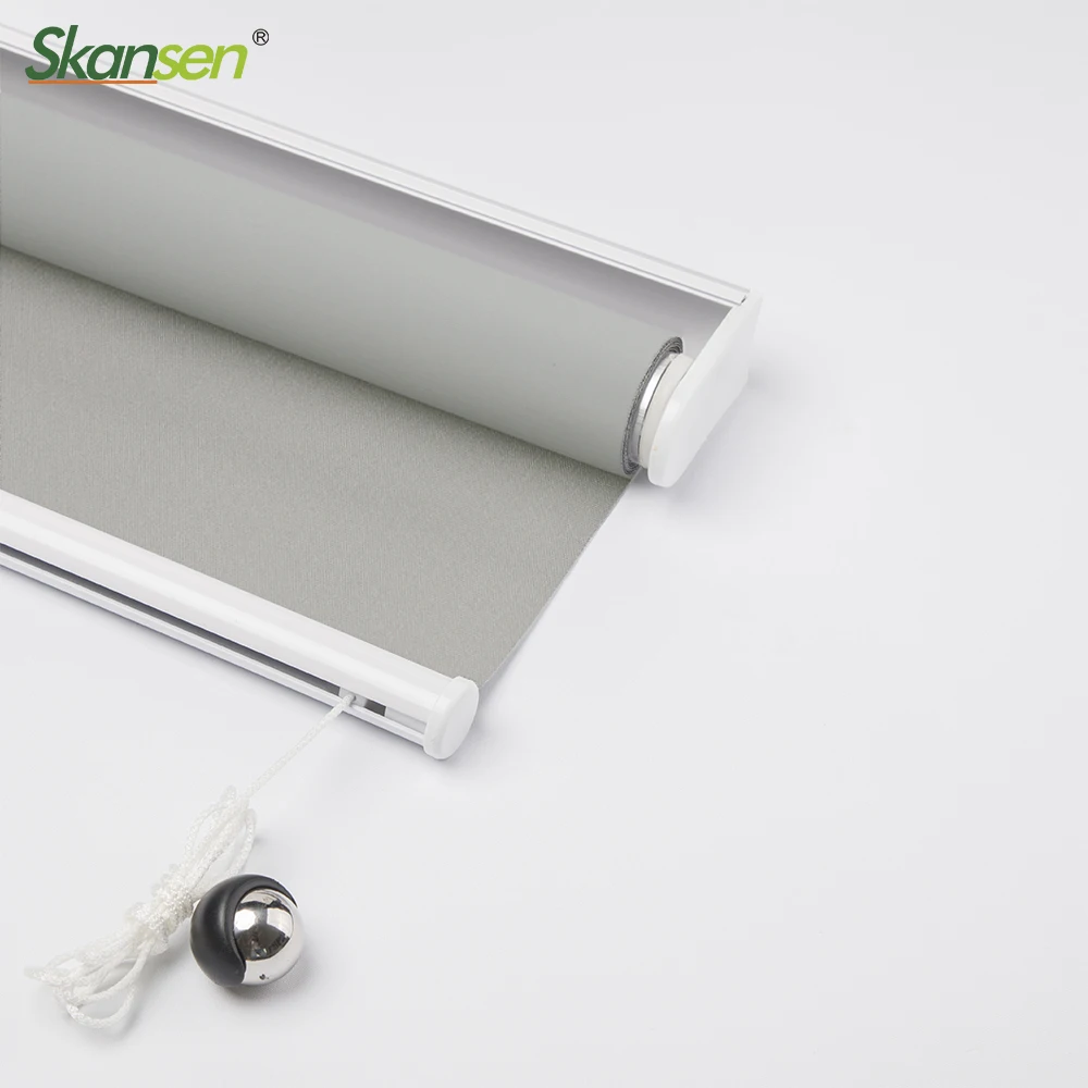 

Skansen Daylight and Blackout Fabric Windows Spring Roller Blinds shade For Living Room High Quality Shutters Customized Size