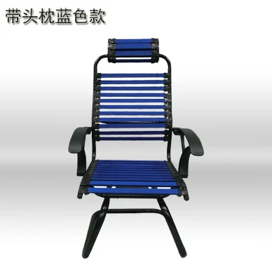 Воздухопроницаемый стул с эластичными резиновыми лентами, домашний стул для студентов, стул для здоровья, стул для спортивного зала, стул для общежития, вращающийся Офисный Компьютерный стул - Цвет: J