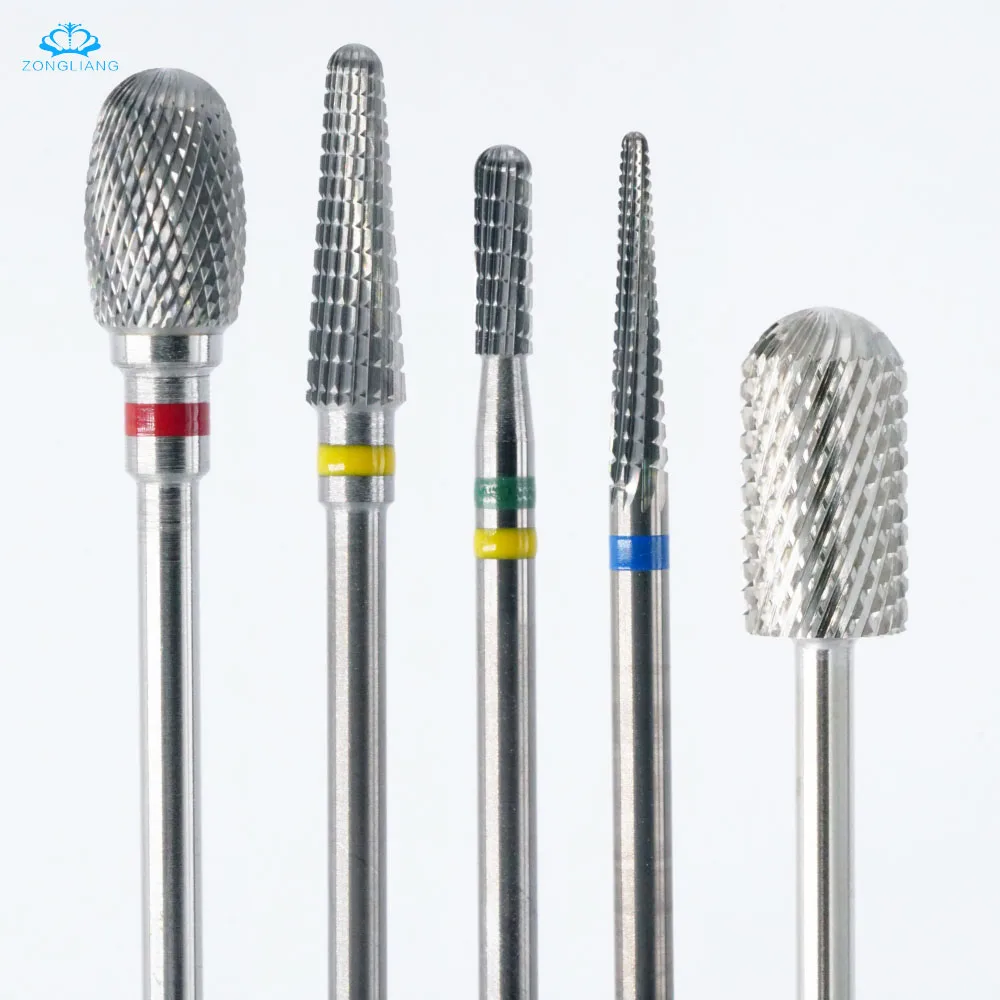

carbide nail drill bits manicure cutter manicure machine Accessories milling cutters for manicure millers set of cutters