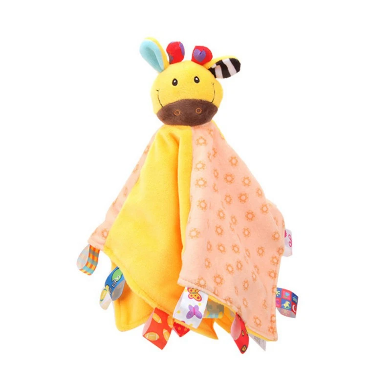 

Baby Toy Soft Animal Doll Toy Infant Appease Towel Grasping Rattles Playmate Calm Toys