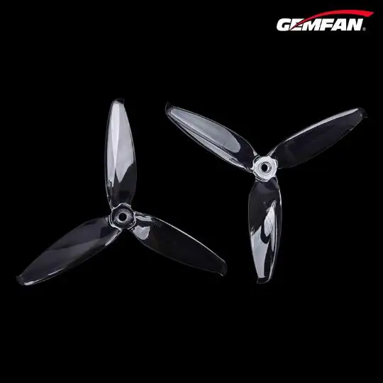10 пар Gemfan Flash 5552 3 лезвия 5 дюймов PC Propeller CW CCW prop совместим с FPV Racing Drone frame|Детали и