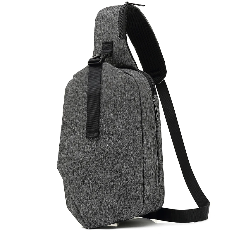 

VEJIERY Male Crossbody Bags for Men Messenger Chest Bag Pack Casual Bag Waterproof Single Shoulder Strap Pack Bag