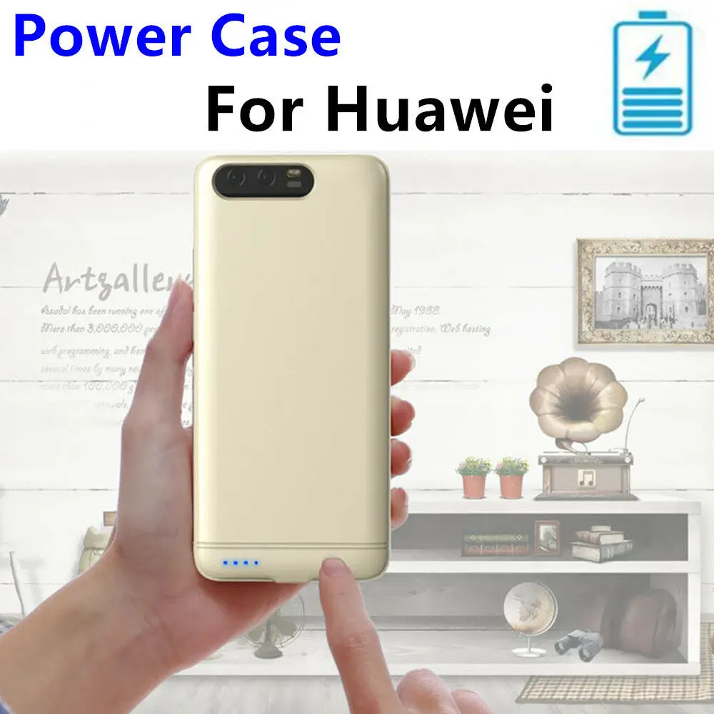Роскошный тонкий внешний чехол 6000 мАч для huawei Honor 8/9, внешний аккумулятор, запасное зарядное устройство, чехол, металлический бампер