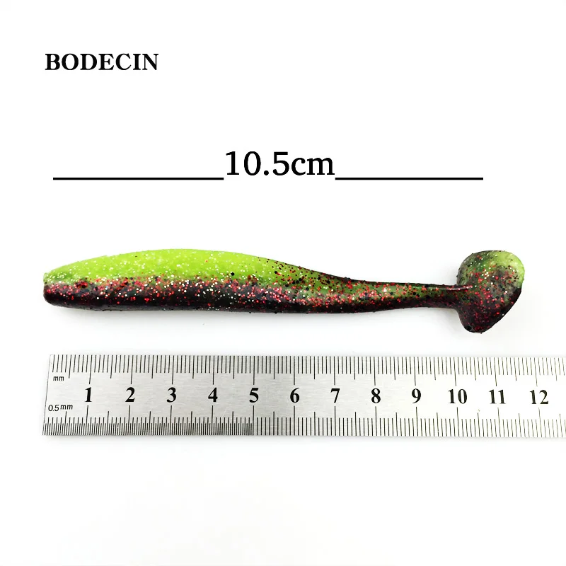 Salty Fishing Lure Soft 3pc 10.5cm9g With Salt Smell Isca Artificial Bait Vivid Swimbaits Fish Tackle Pesca Sea Silicone Baits (10)