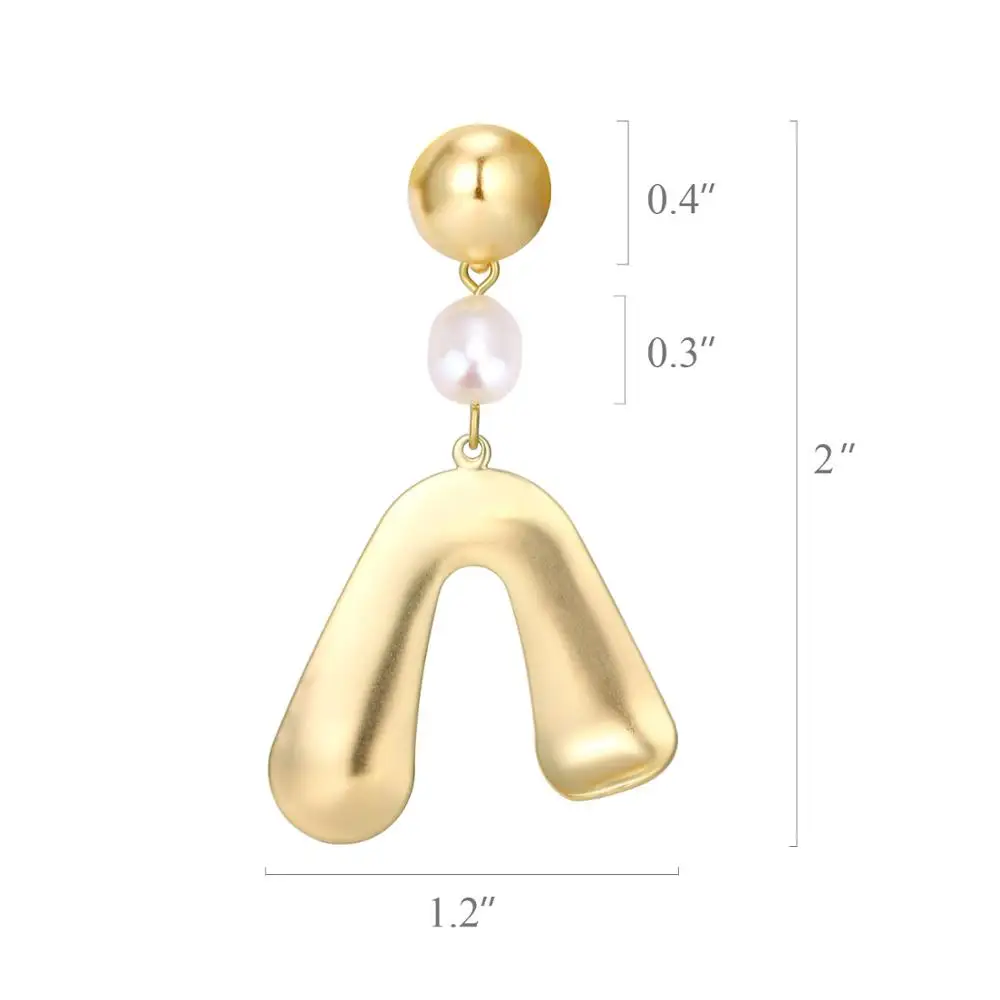 Pearl-Earrings-Metal-Gold-Geometric-Irregular-Natural (1)