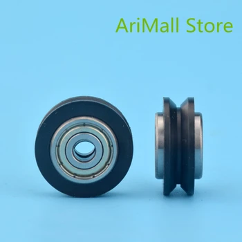 

5pcs 5*23*11mm V groove wheel CNC Openbuilds pulley rolling bearing pulley for 3D printer perlin bearing