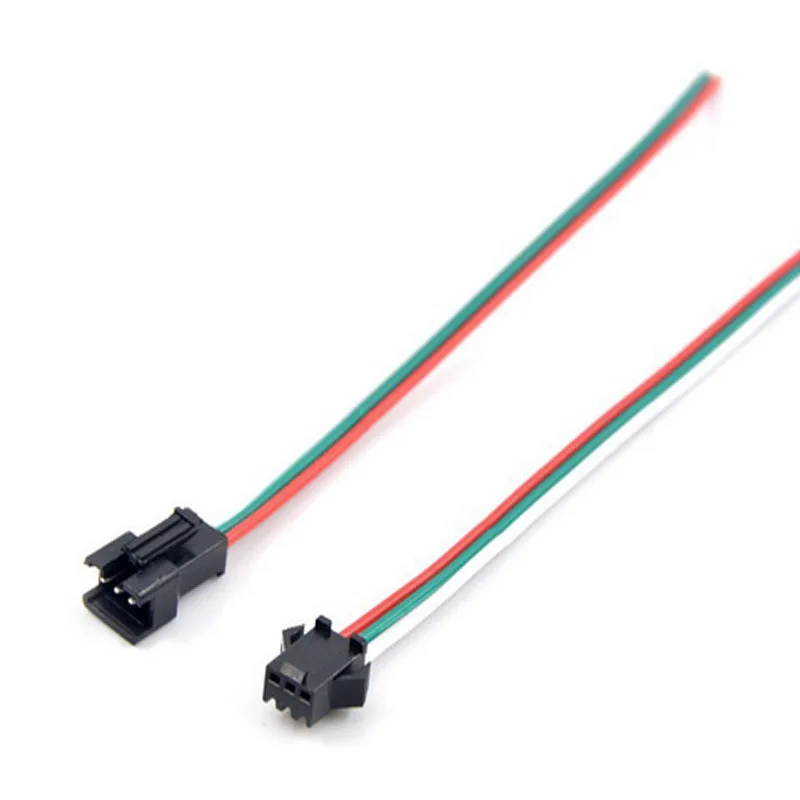 2pin 3pin 4pin 5pin WS2812B WS2812 5050 RGB RGBW светодиодный светильник разъем для