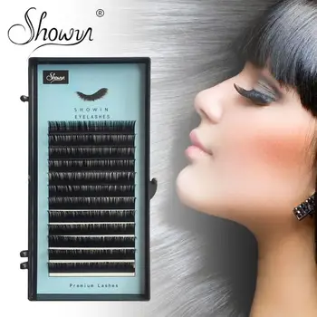 

Individual Eyelash Extension Faux Mink Eyelashes Russian Volume False Single Length Premium Lashes Extensions