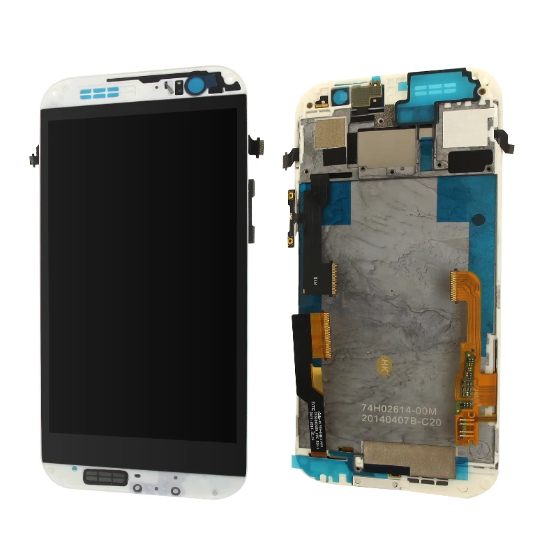 m8 lcd frame white